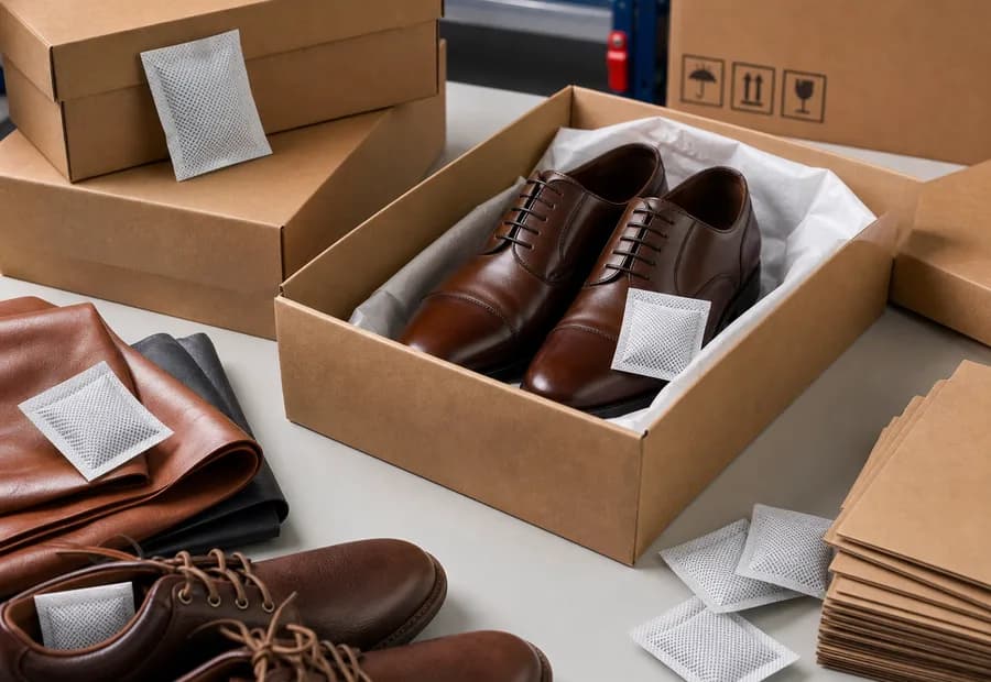 Leather / Footwear Export moisture protection case study