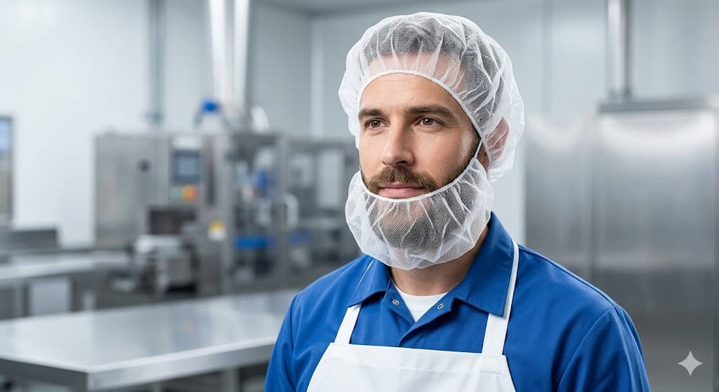 Disposable Beard Covers — Safety & PPE