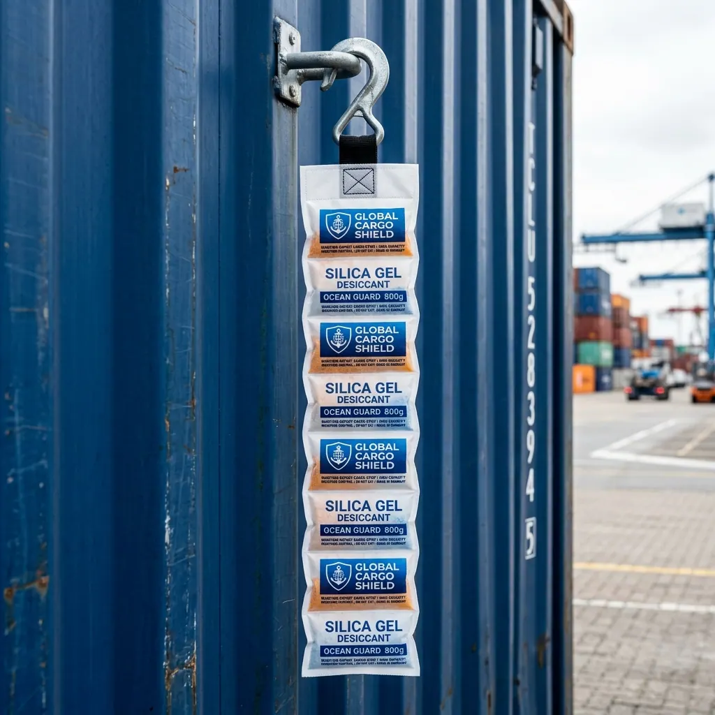 Cargo desiccants for B2B ocean freight and container shipping